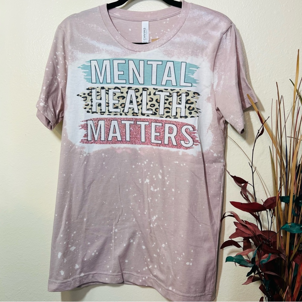 Bella Canvas mental health matters tshirt